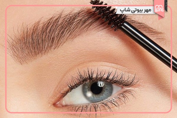 شانه کردن ابروها